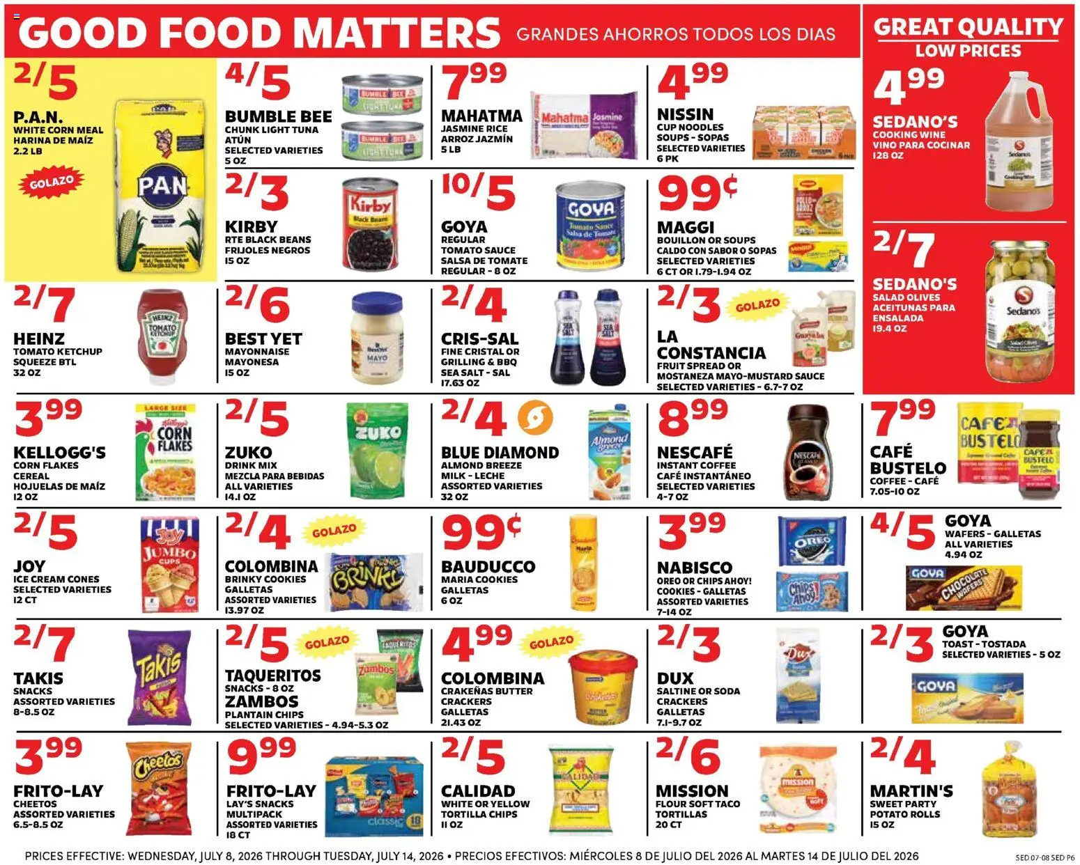 Sedano's Weekly Ad - valid from 07/08/2026 | Page: 6