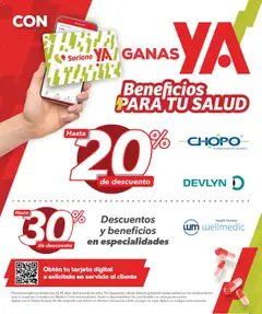 Vista previa de Soriana Folleto Farmacia Soriana Híper Nacional, nuevo folleto de la tienda, válido en México a partir del 01/09/2026 | Página: 12 | Productos: Especialidades, Cabecera