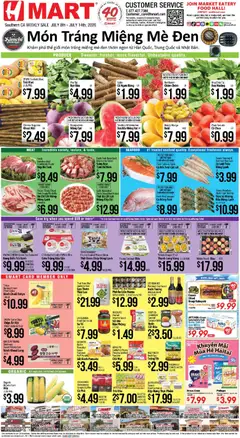 Preview of Hmart weekly ads valid from 07/08/2026 | Page: 1