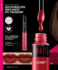 Catálogo CyZone Campaña 9 válido desde el 17.05.2026 | Página: 30 | Productos: Mate, Labial