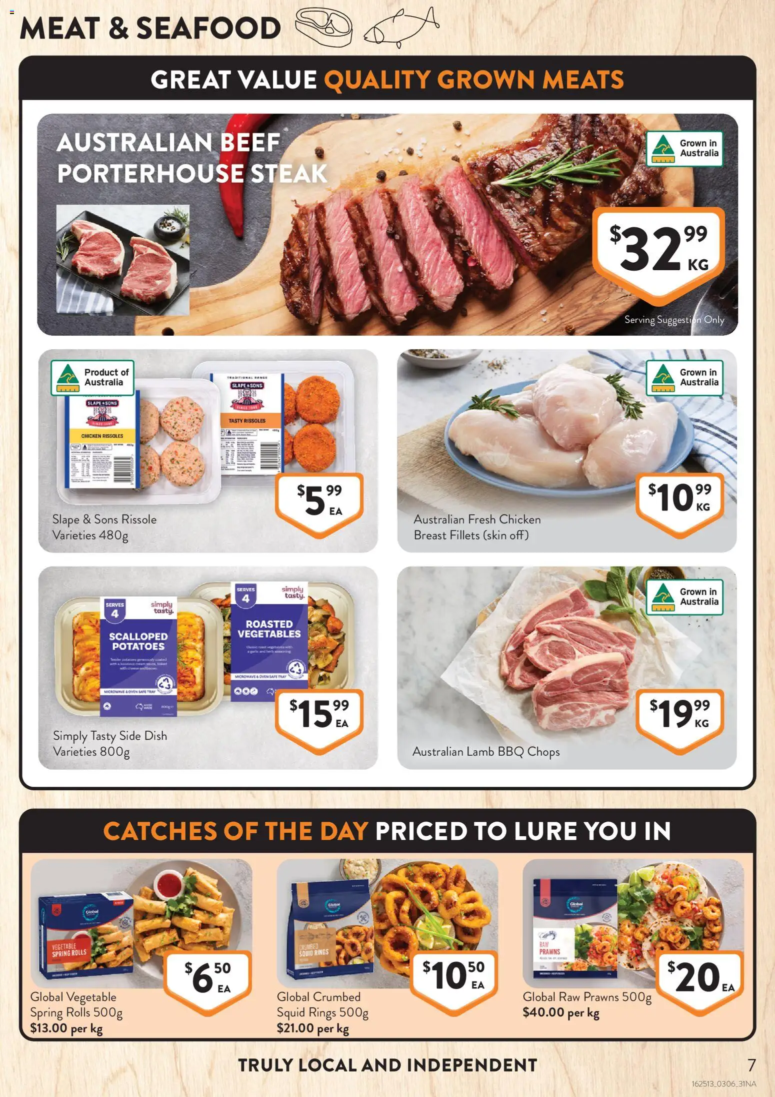 Foodworks catalogue - valid from 03.06.2026 | Page: 7 | Products: Chicken, Lamb, Beef, Meat