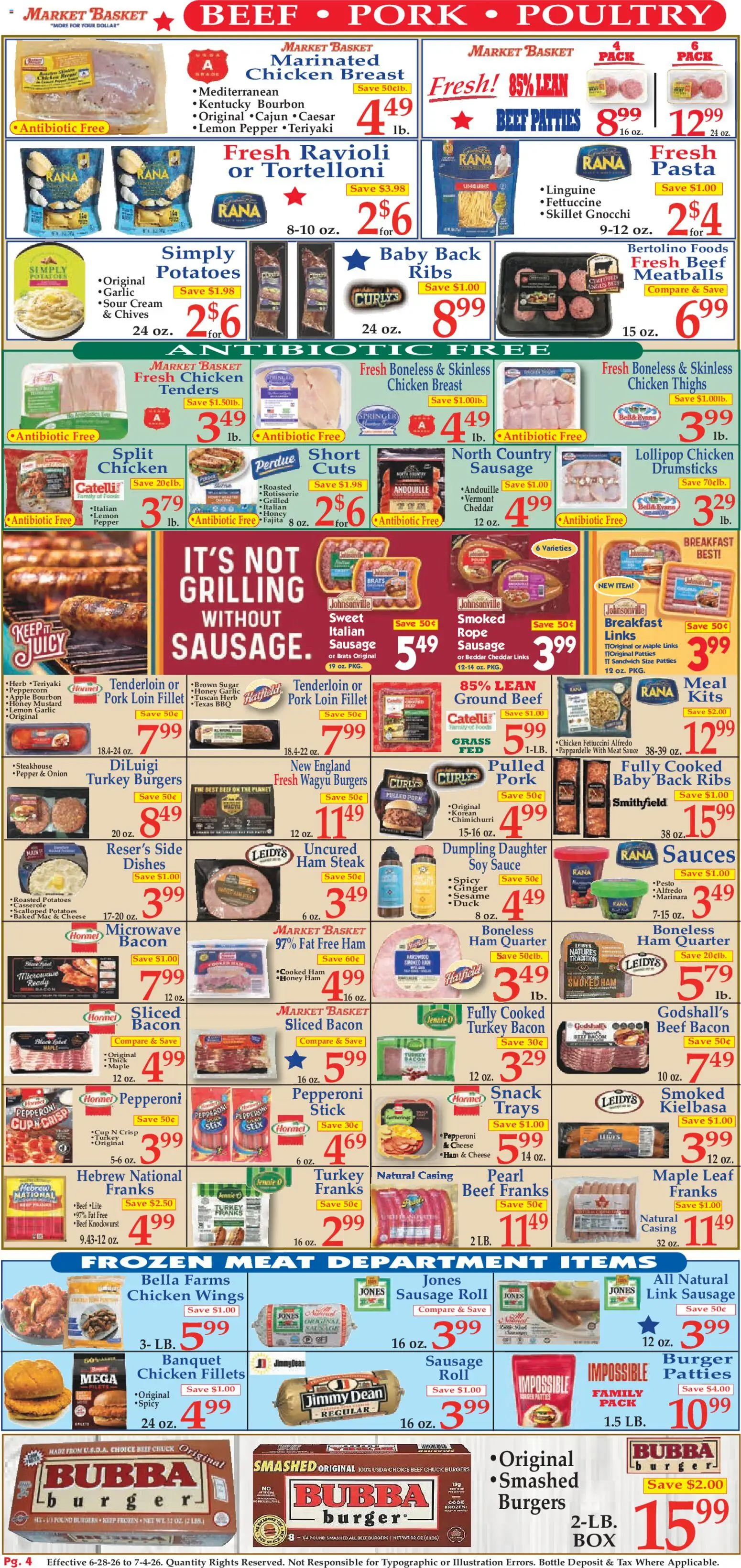Market Basket Ad - valid from 06/28/2026 | Page: 4