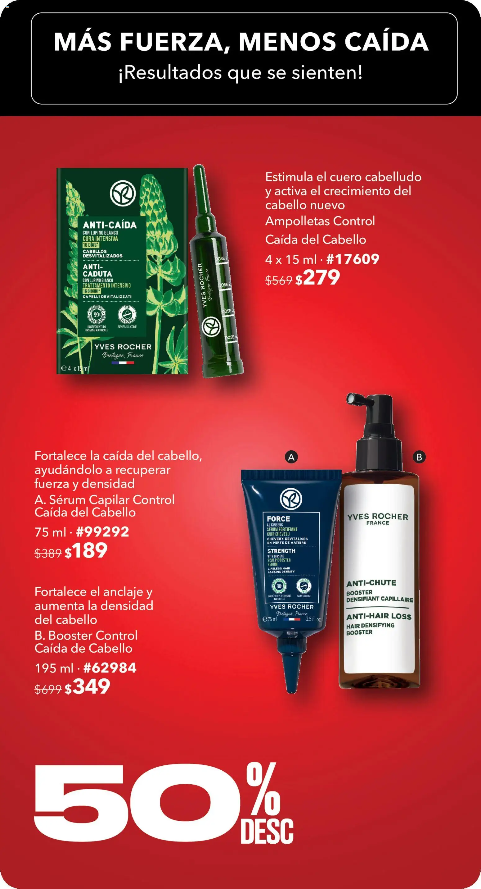 Nuevas ofertas de Yves Rocher válidas en toda la República Mexicana desde el 25.05.2026. ¡Encuentra las mejores ofertas en Yves Rocher Hot Sale! | Página: 14 | Productos: Serum