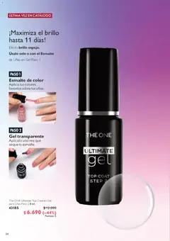 Oriflame Catálogo válido desde el 09.05.2026 | Página: 26 | Productos: Brillo, Top, Esmalte de uñas, Sobre