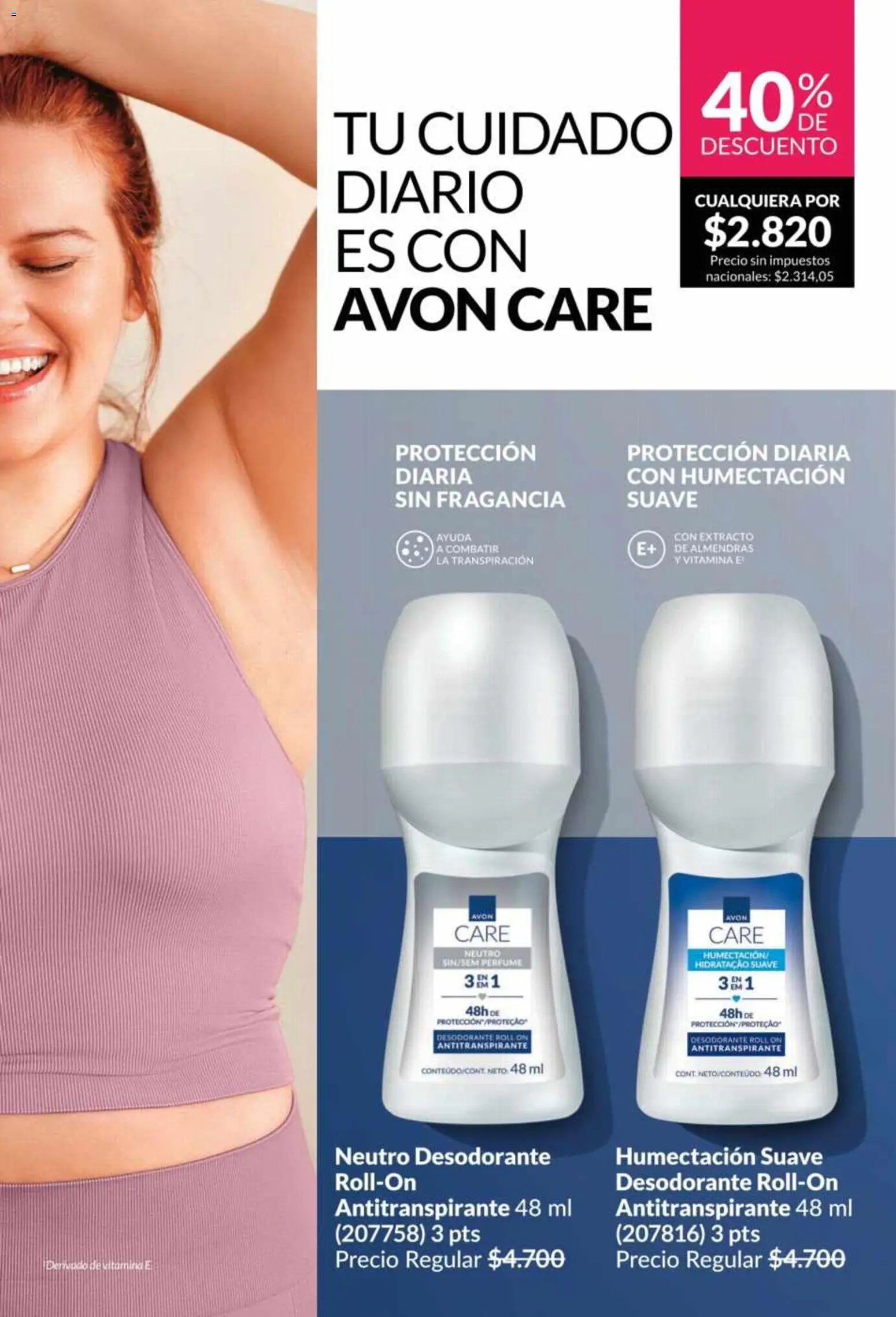Catálogo AVON Campaña 5/2026 │ válido desde el 01.05.2026 | Página: 166 | Productos: Almendras, Perfume, Desodorante, Antitranspirante