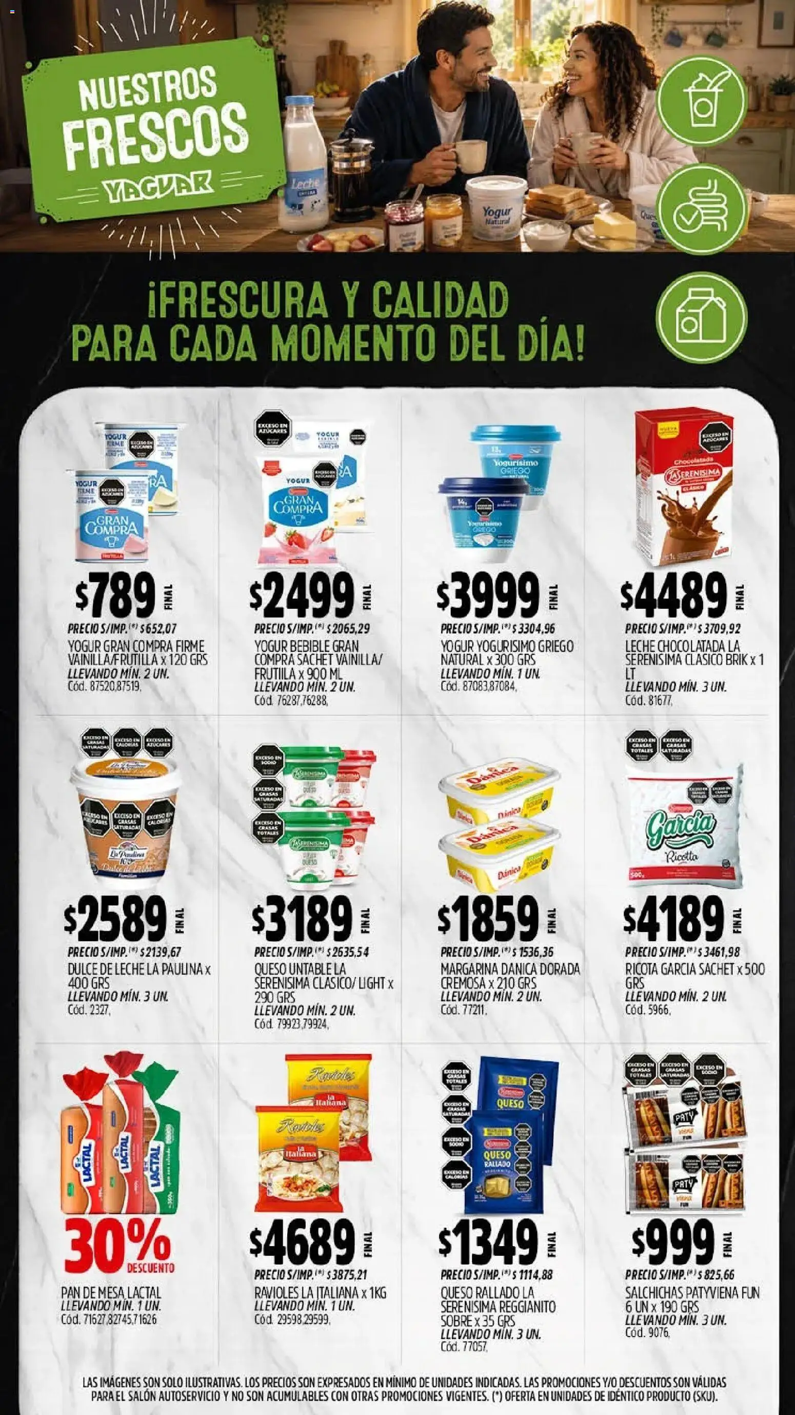 Yaguar - Oferta Semanal San Juan │ válido desde el 28/09/2026 | Página: 8 | Productos: Sobre, Mesa, Yogur, Chocolatada