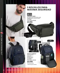 Catálogo CyZone Campaña 8 válido desde el 29.04.2026 | Página: 86 | Productos: Mochila, Maleta, Cinturón