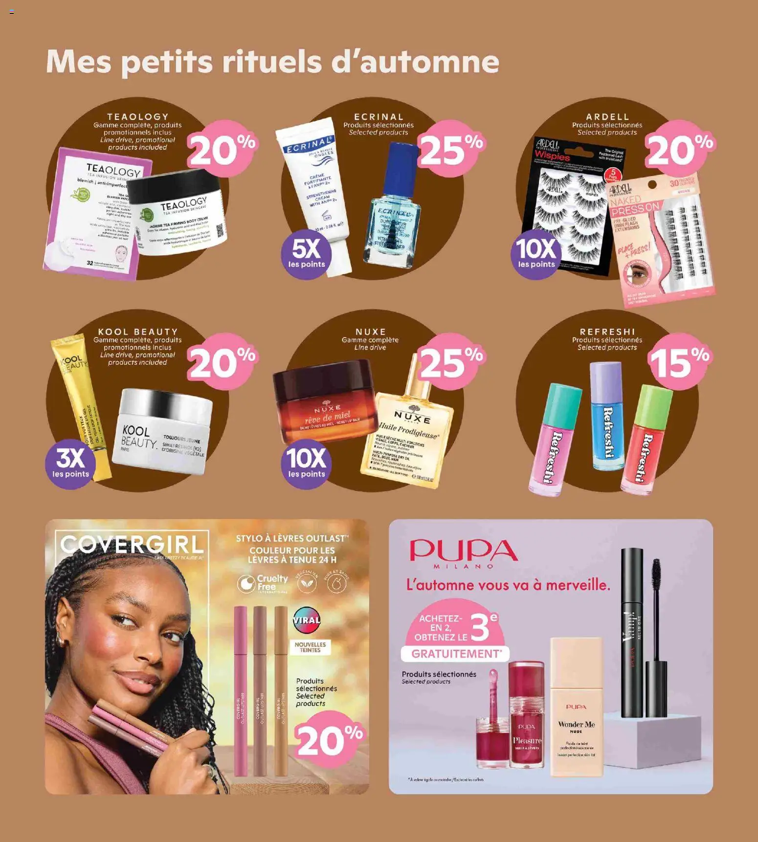 Brunet flyer valid from Oct 1, 2026 | Page: 10 | Products: Tea, Cream, Lip balm