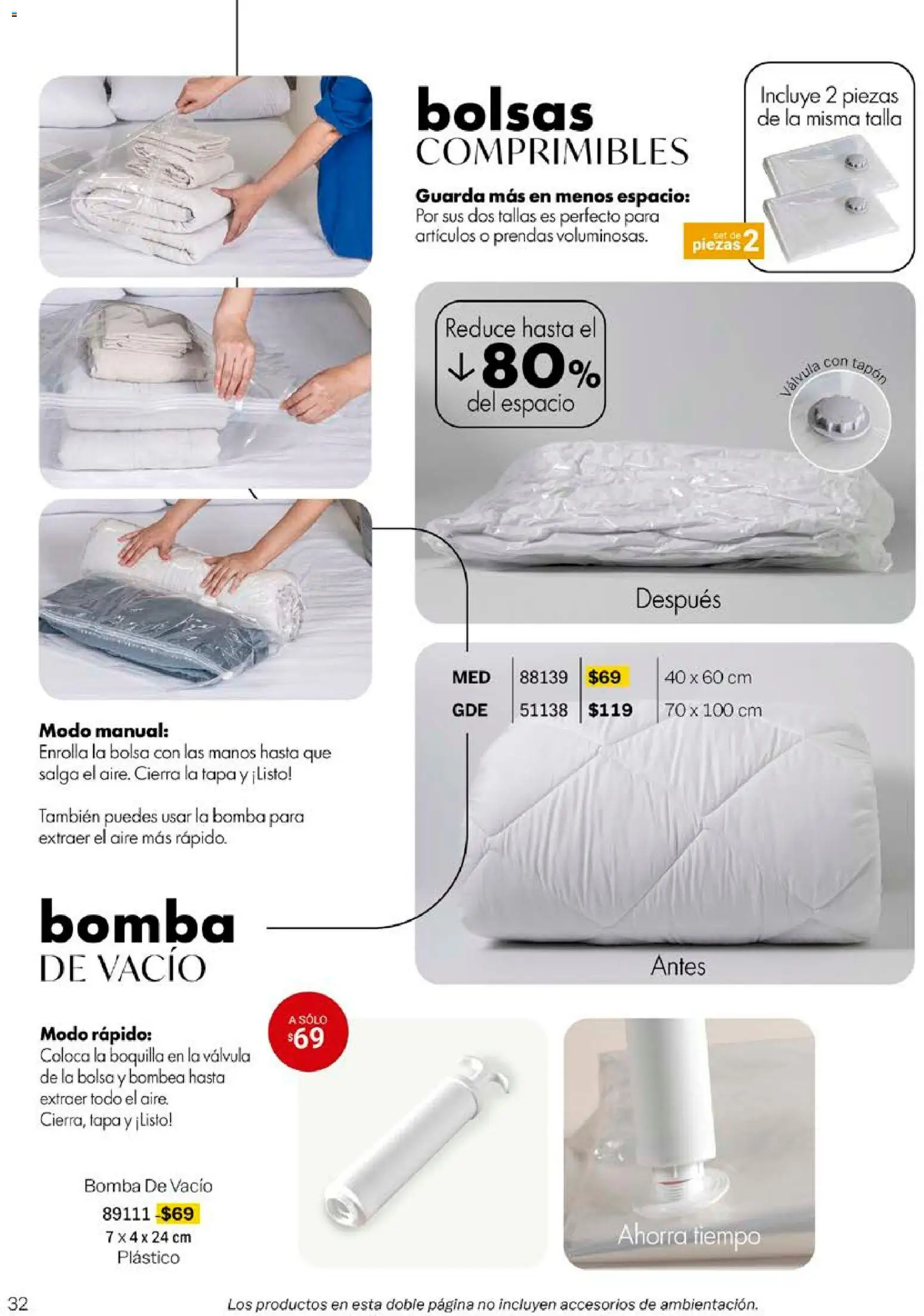 Nuevas ofertas de Vianney válidas en toda la República Mexicana desde el 14/09/2026. ¡Encuentra las mejores ofertas en Vianney catálogo Biasi! | Página: 34 | Productos: Bolsa, Válvula