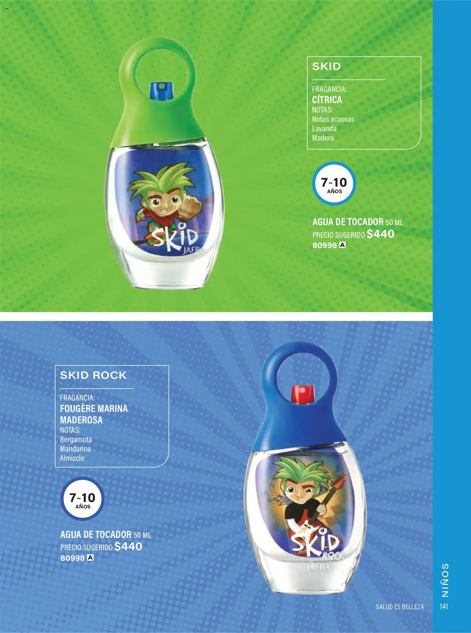 Nuevas ofertas de JAFRA válidas en toda la República Mexicana desde el 01/07/2026. ¡Encuentra las mejores ofertas en JAFRA catálogo Organizador de Ventas! | Página: 141 | Productos: Agua, Fragancia
