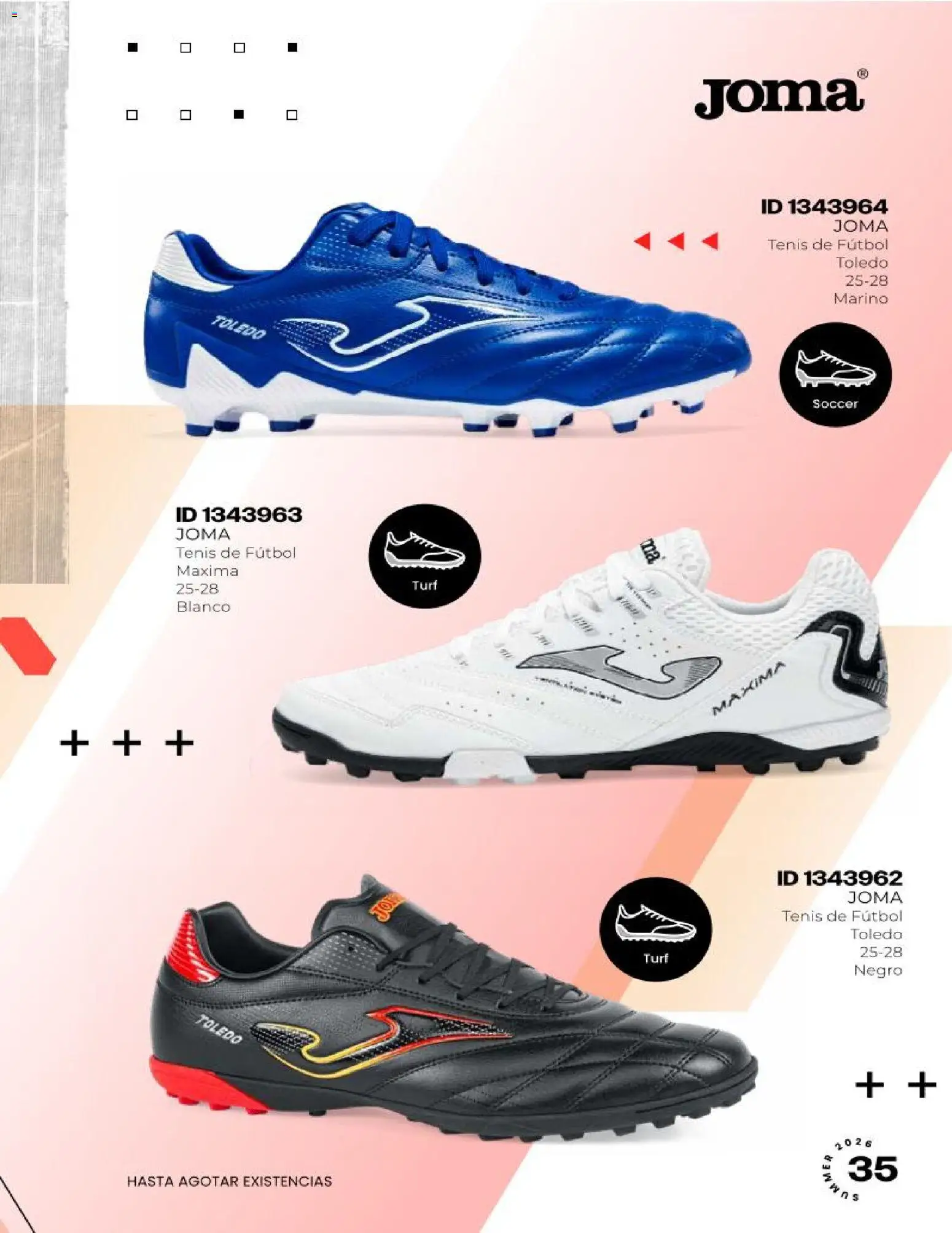Nuevas ofertas de Price Shoes válidas en toda la República Mexicana desde el 04.06.2026. ¡Encuentra las mejores ofertas en Price Shoes catálogo Fútbol 2026! | Página: 35 | Productos: Tenis
