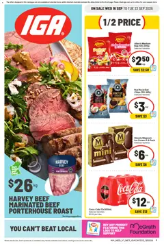 Preview of IGA catalogue - valid from 16/09/2026