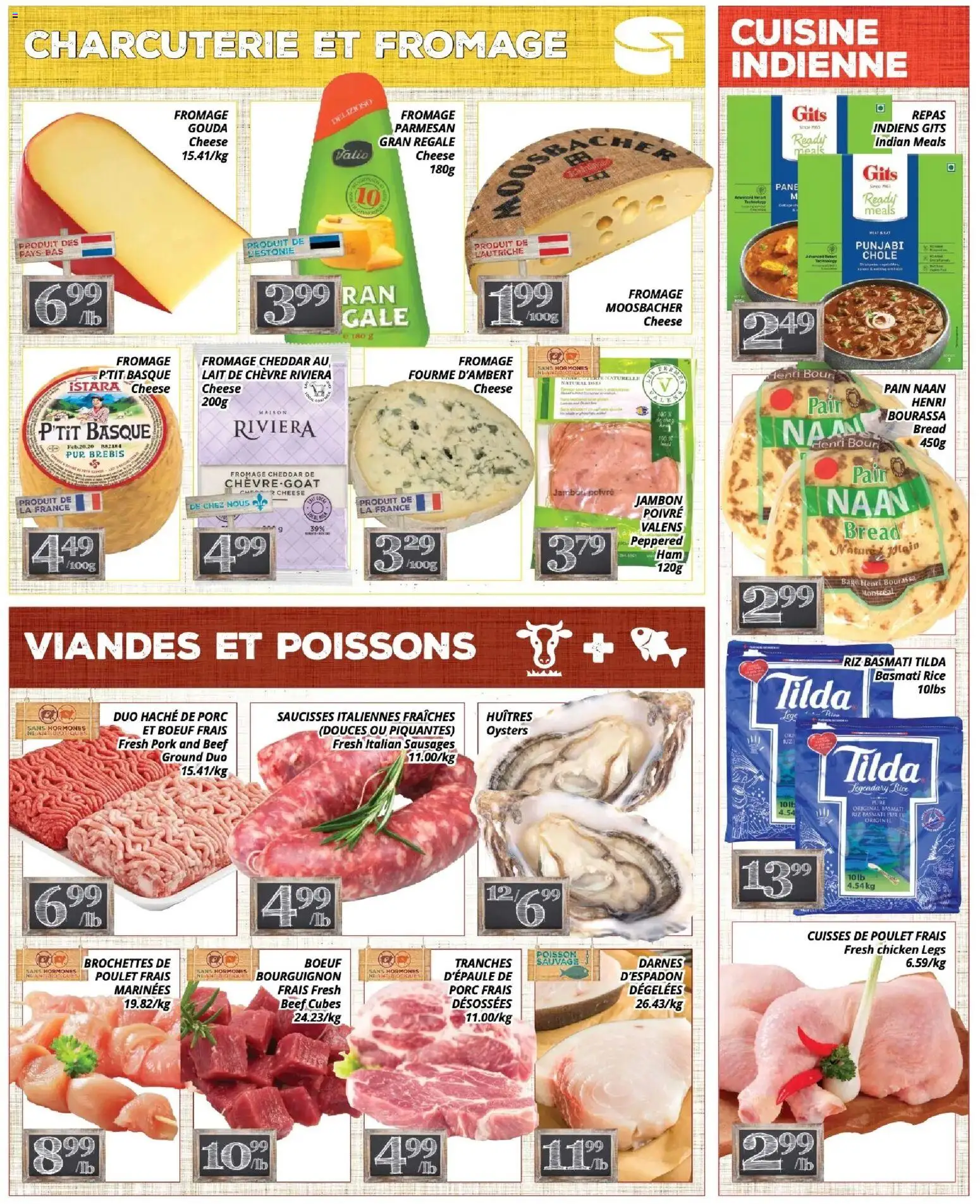 Pa Supermarché flyer valid from Jul 20, 2026 | Page: 3 | Products: Rice, Beef, Cheese, Pork