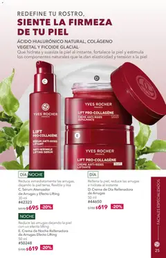 Vista previa de Yves Rocher campaña 8 2026, nuevo folleto de la tienda, válido en México a partir del 02.06.2026 | Página: 25 | Productos: Serum, Crema, Atenuador, Flexible