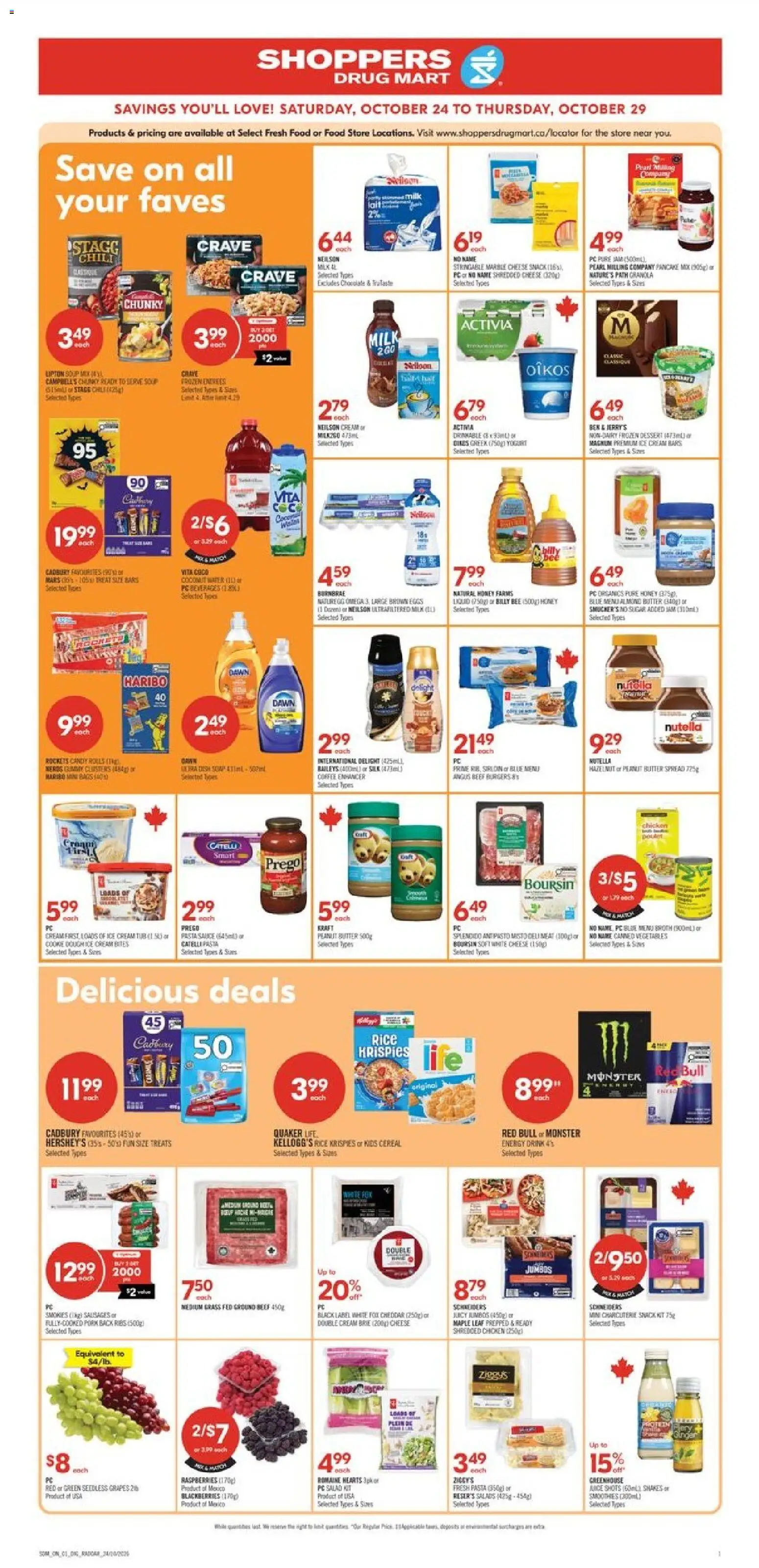 Shoppers flyer valid from Oct 24, 2026 | Page: 5
