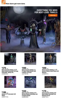 Preview of Home Depot weekly ads valid from 09/24/2026