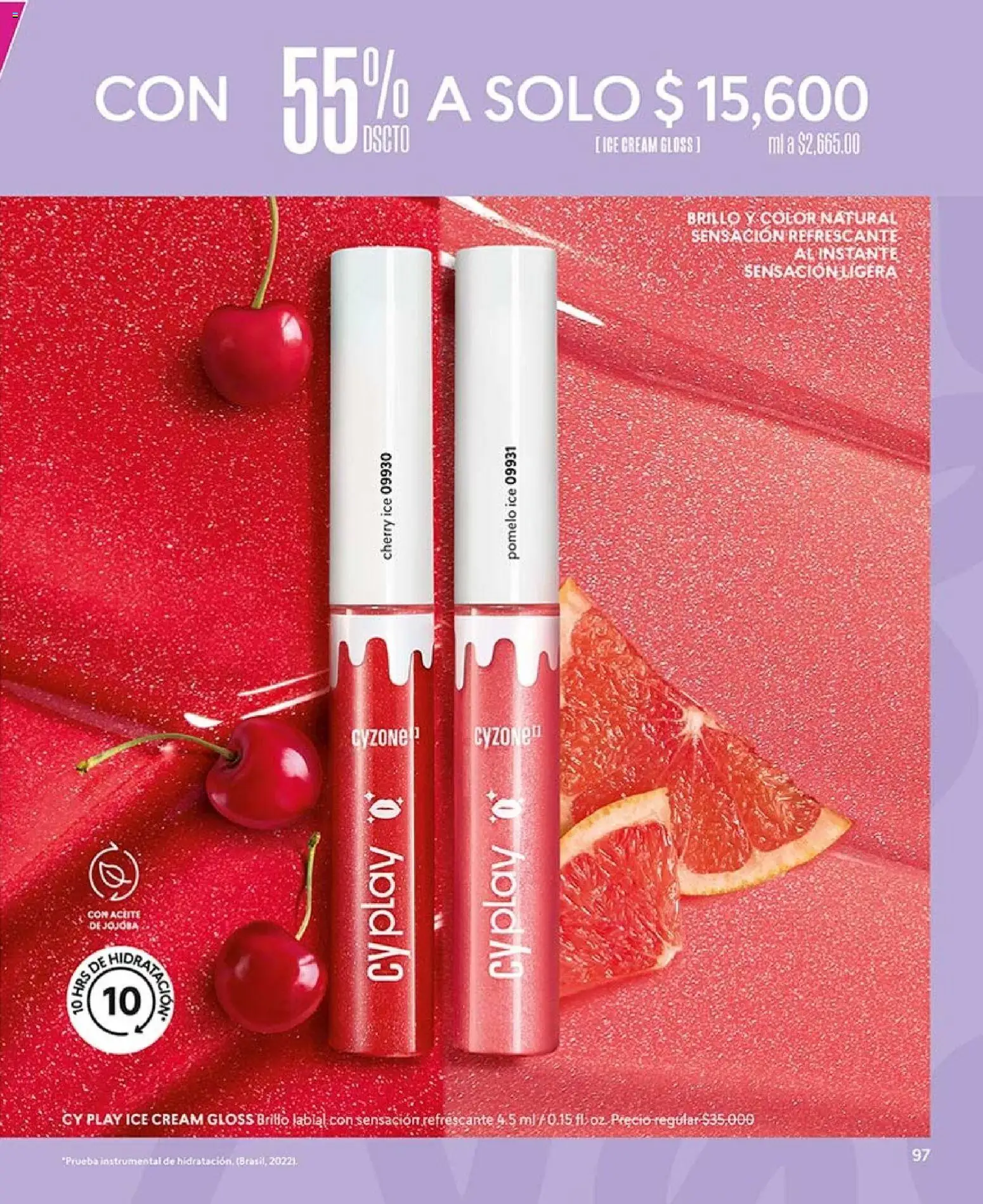 CyZone revista - valida desde el 10/08/2026 | Página: 109 | Productos: Brillo, Aceite