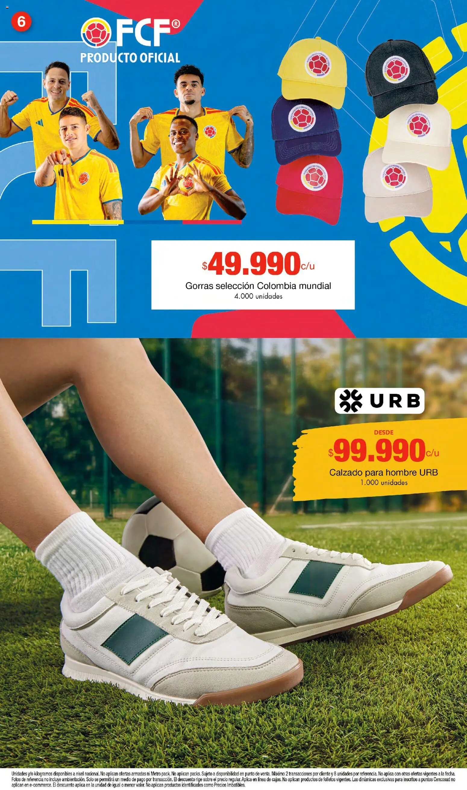 Metro revista - valida desde el 11/06/2026 | Página: 6 | Productos: Sobre