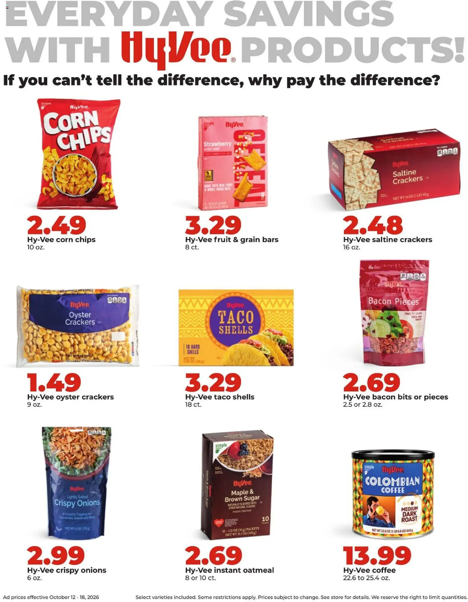 HyVee Weekly Ad - valid from 10/12/2026 | Page: 19