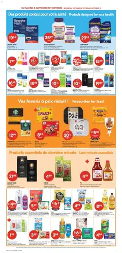Preview of Pharmaprix weekly flyer / circulaire from shop Pharmaprix valid from Oct 3, 2026 | Page: 18