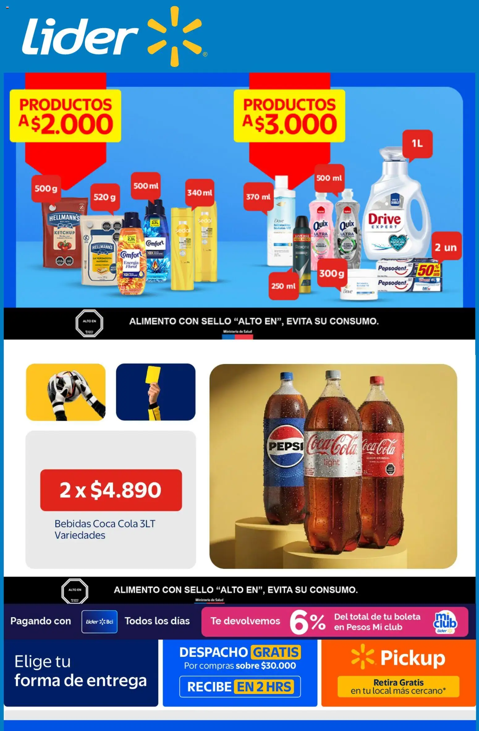 Lider Ofertas │ válido desde el 07.07.2026 | Página: 1 | Productos: Sobre, Té, Ketchup