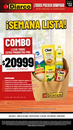 Vista previa Diarco - Semana Lista válido desde el 15.06.2026