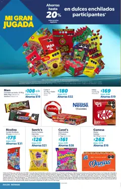 Vista previa de Sam's Club catálogo Mi gran jugada. Es comprar productos únicos, nuevo folleto de la tienda, válido en México a partir del 03.06.2026 | Página: 16 | Productos: Chocolate, Dulces, Despensa, Sobre