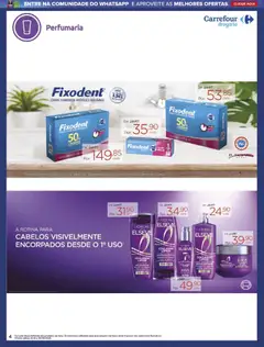 Carrefour ofertas Drogaria - Pré-Visualização do folheto da loja Carrefour, válido de 01.06.2026 | Página: 4 | Produtos: Shampoo, Condicionador, Massa, Creme