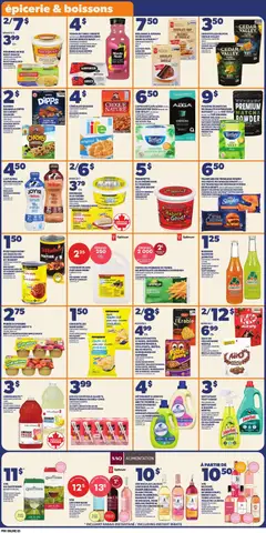 Preview of Provigo weekly flyer / circulaire from shop Provigo valid from Jul 9, 2026 | Page: 8 | Products: Chips, Detergent, Milk, Chocolate
