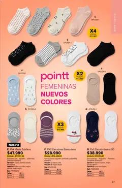 Leonisa catálogo aliados -  Vista previa de la revista de la tienda Leonisa valido desde el 15/07/2026 | Página: 97 | Productos: Baleta, Tenis, Tobillera