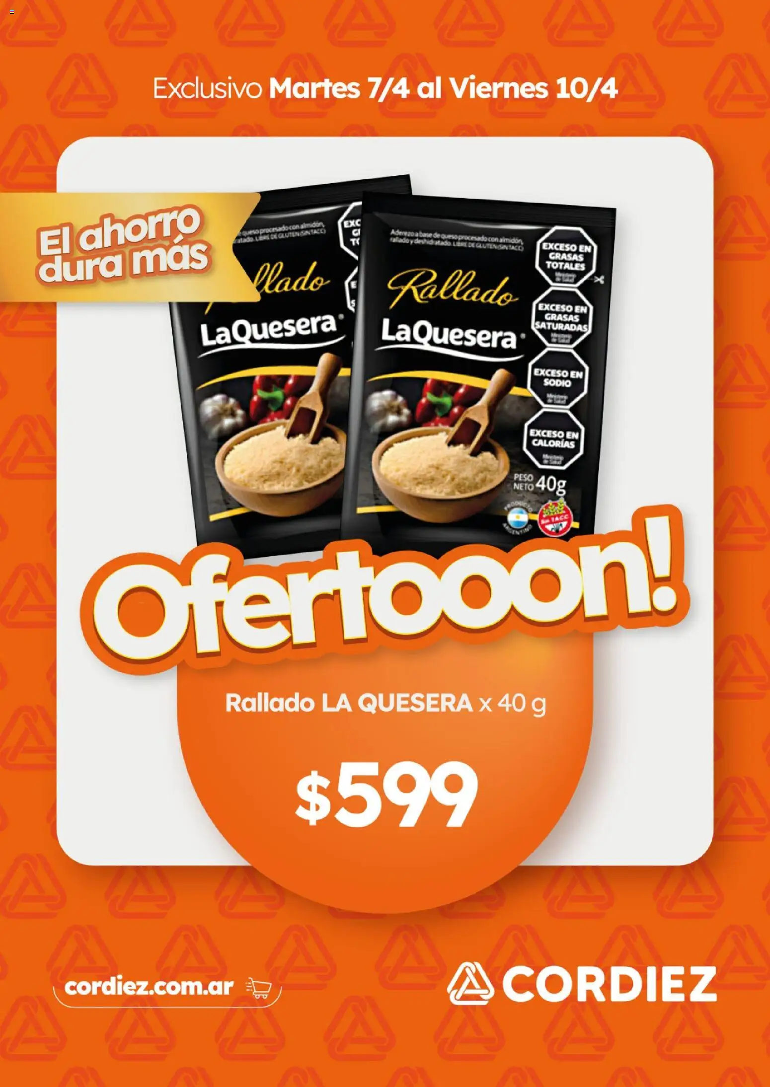 Cordiez Ofertas Exclusivo │ válido desde el 07/04/2026 | Página: 6 | Productos: Peso