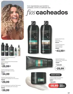 Avon folheto - Campanha 10 - Pré-Visualização do folheto da loja Avon, válido de 22/06/2026 | Página: 148 | Produtos: Shampoo, Sérum, Creme, Creme para pentear