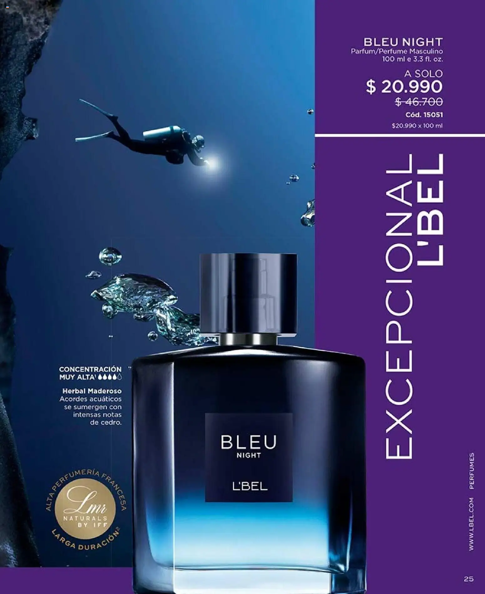 Catálogo L'Bel Campaña 14 │ válido desde el 16.08.2026 | Página: 25 | Productos: Perfumes