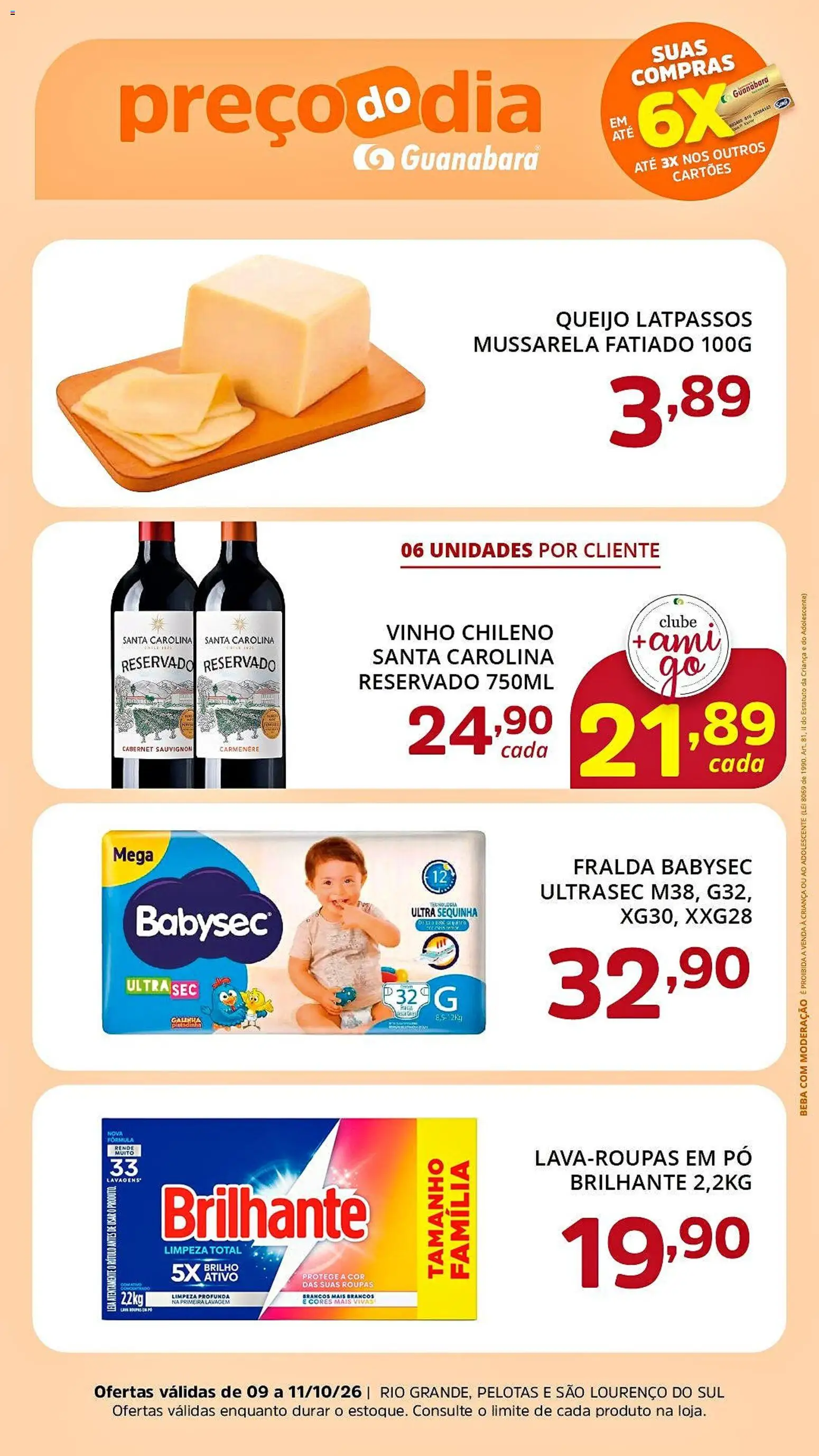 Supermercado Guanabara Folheto - válido de 09/10/2026 | Página: 4