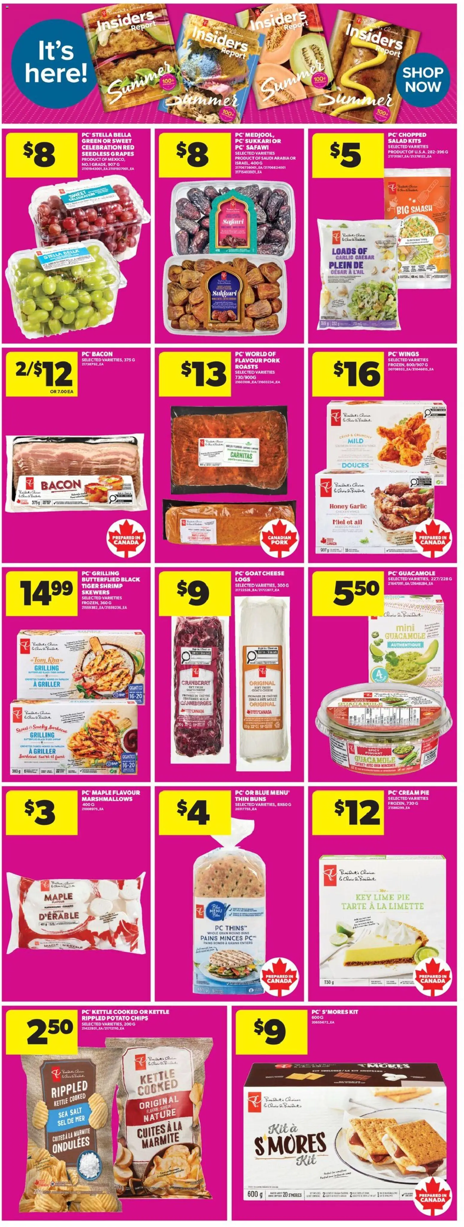 Real Canadian Superstore flyer valid from 18.06.2026 | Page: 17 | Products: Salad, PC, Chair, Cheese