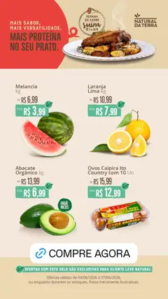 Natural da Terra - Ofertas da semana - Pré-Visualização do folheto da loja Natural da Terra, válido de 04.06.2026
