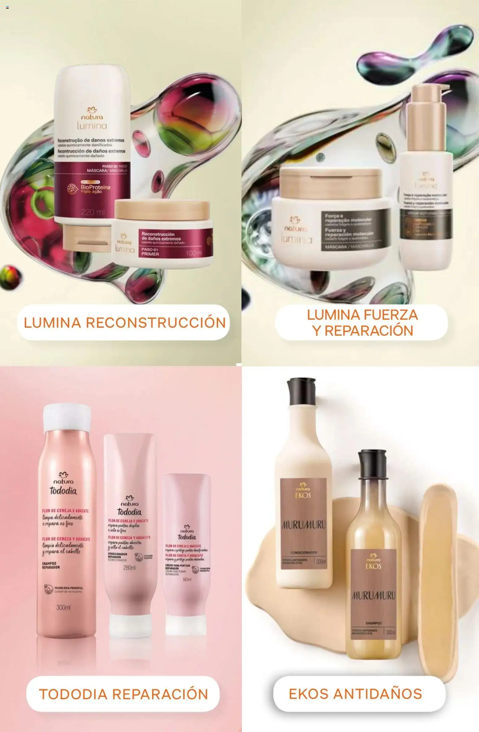 Catálogo Natura Ciclo 7 │ válido desde el 06.05.2026 | Página: 220 | Productos: Máscara, Shampoo