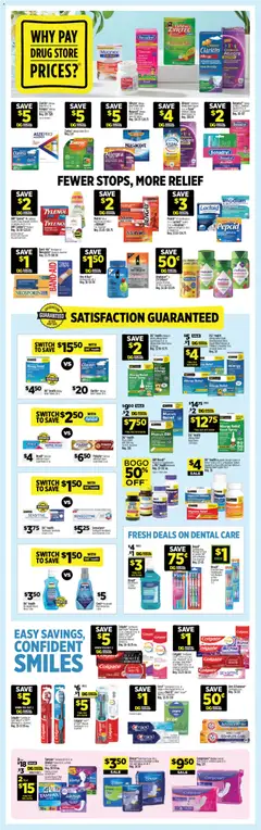 Preview of Dollar General weekly ads valid from 03.05.2026 | Page: 14 | Products: Adhesive, Tooth Paste, Tampons, Switch