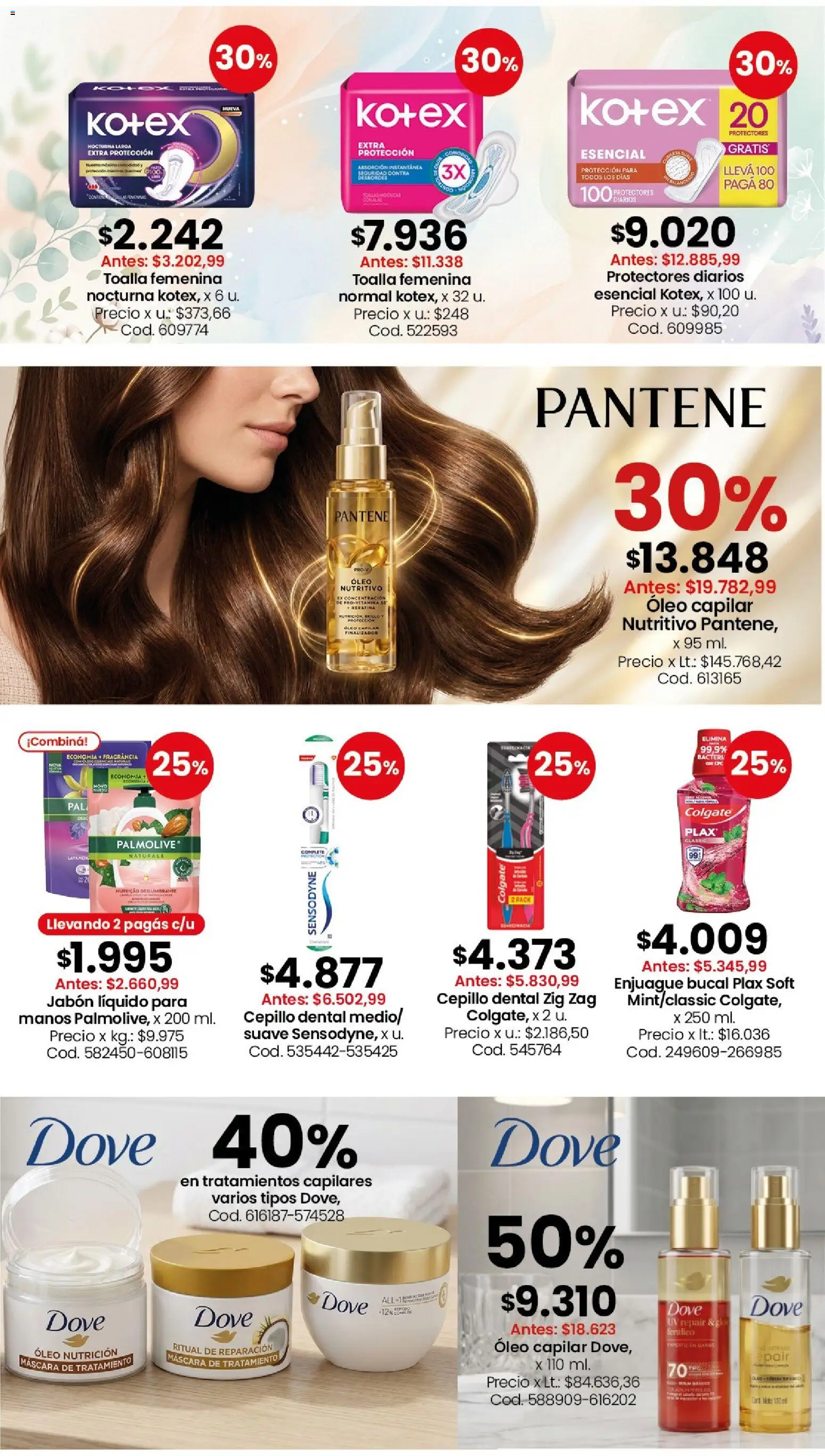 Coto - Perfumería y limpieza │ válido desde el 29/06/2026 | Página: 5 | Productos: Cepillo, Máscara, Jabón, Enjuague bucal