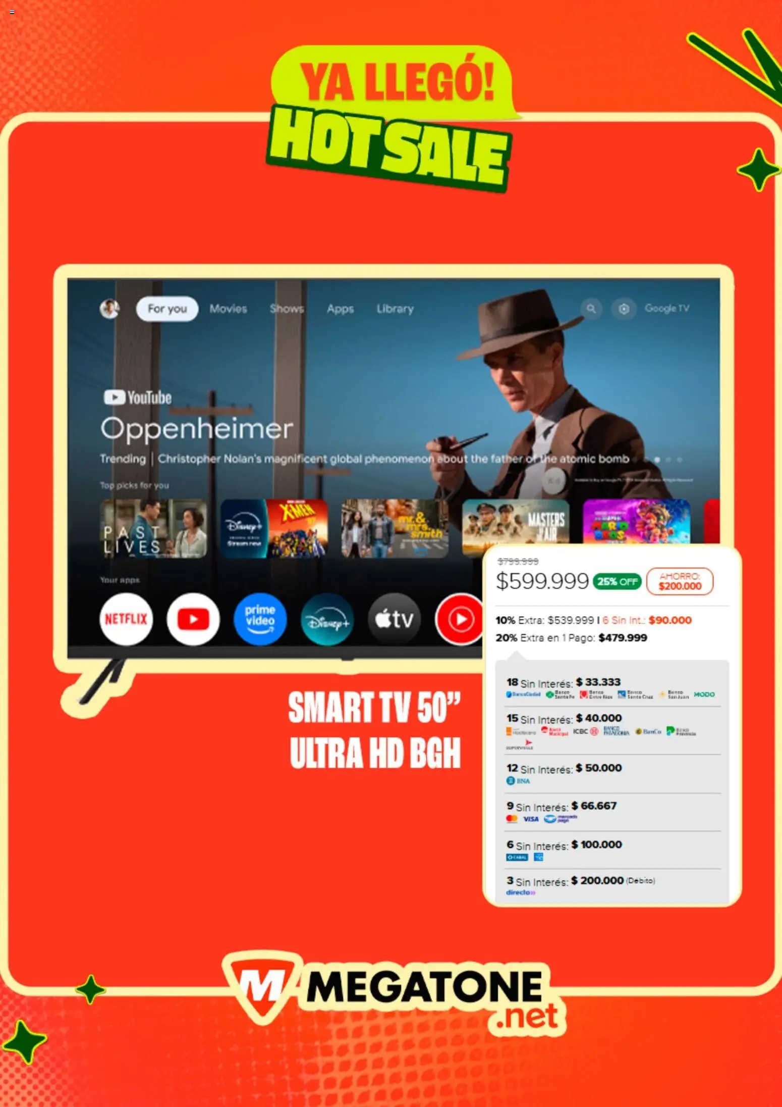 Megatone - Hot Sale │ válido desde el 11.05.2026 | Página: 2 | Productos: Video, Top, Banco
