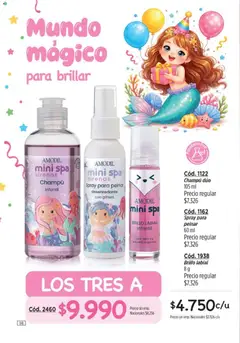 Vista previa Amodil - Campaña 10 válido desde el 01/06/2026 | Página: 98 | Productos: Champú, Brillo