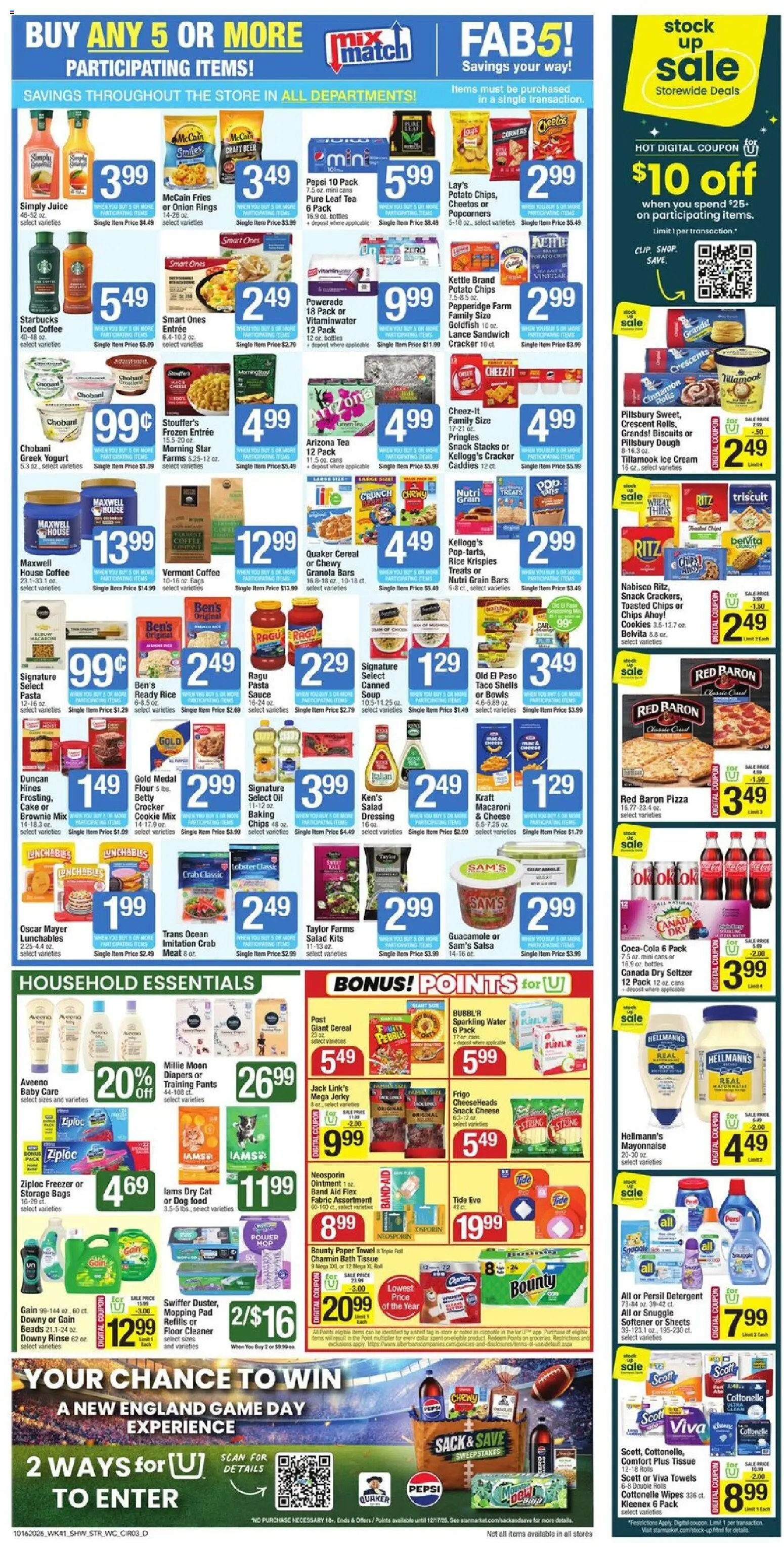 Star Market Weekly Ad - valid from 10/16/2026 | Page: 3