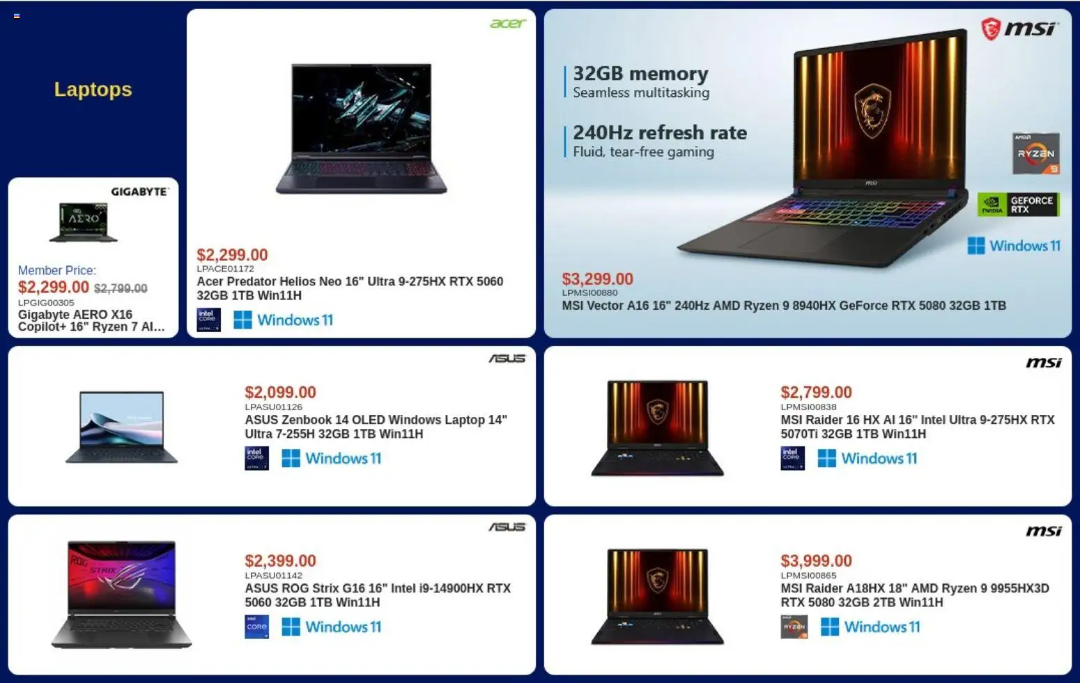 Canada Computers flyer valid from Sep 29, 2026 | Page: 4 | Products: Laptop