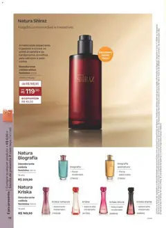 Catálogo Natura - Ciclo 11/2026 - Pré-Visualização do folheto da loja Natura, válido de 29/06/2026 | Página: 78 | Produtos: Fragrância, Desodorante, Revista, Canela