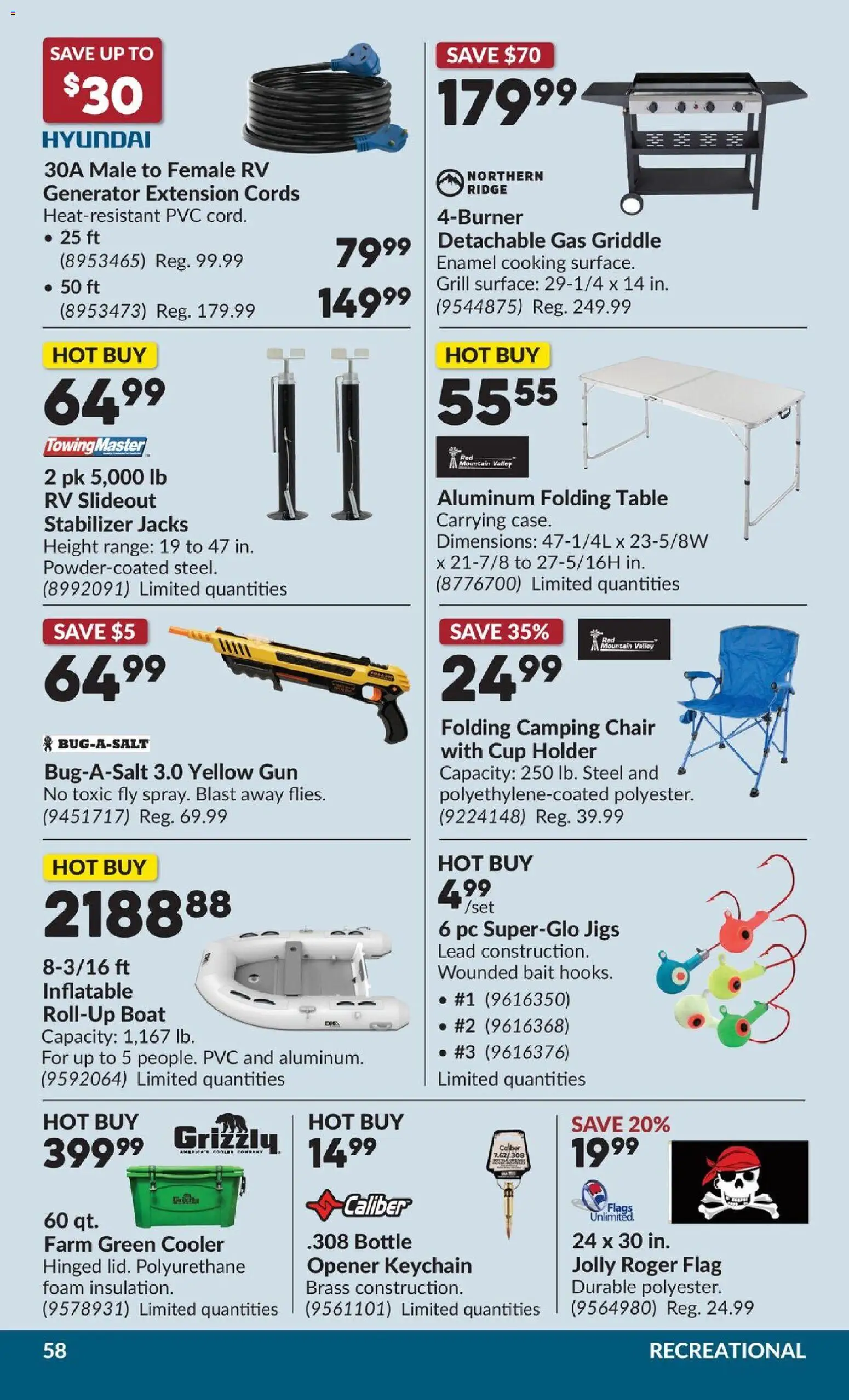 Princess Auto flyer valid from Jul 14, 2026 | Page: 71 | Products: PC, Grill, Table, Chair