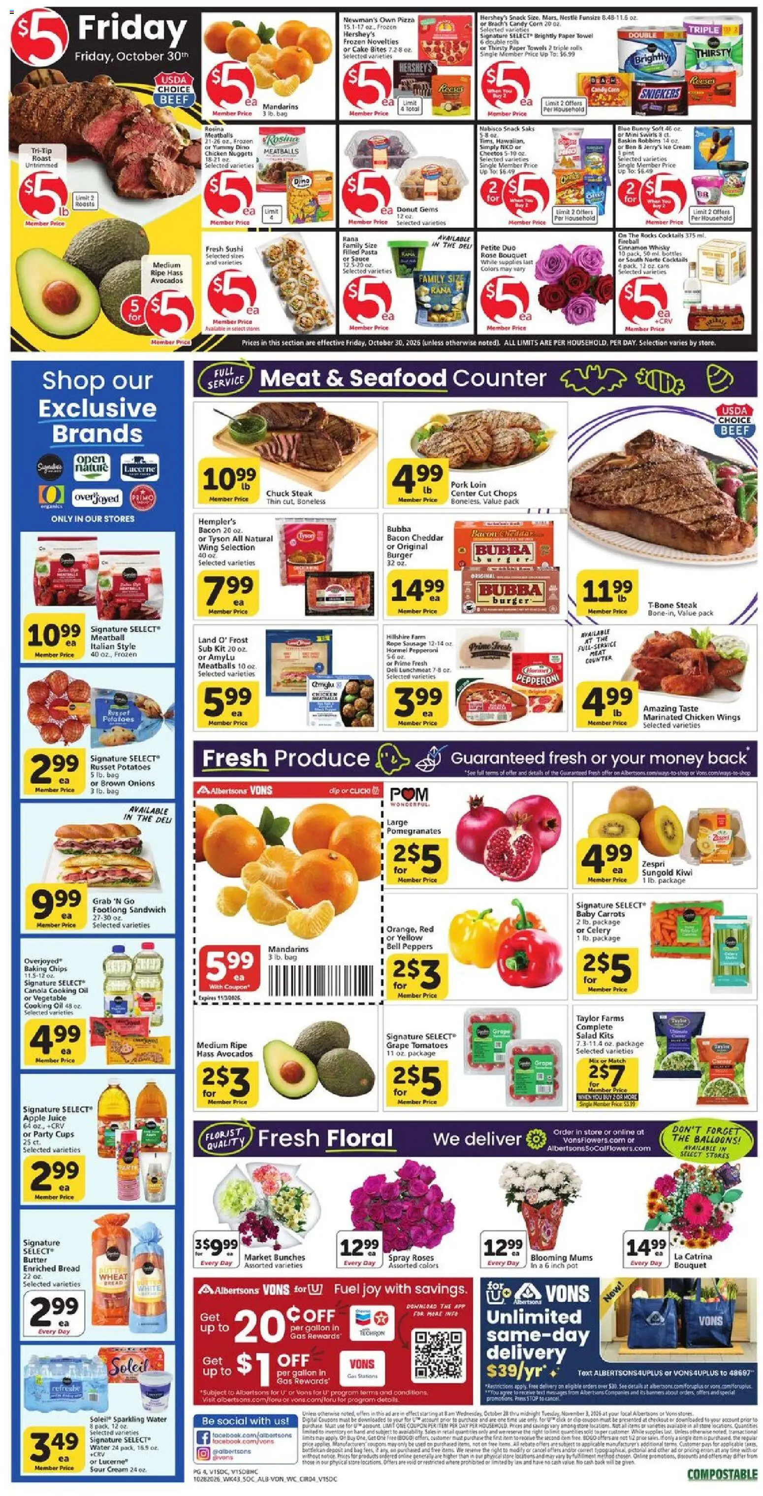Vons Weekly Ad - valid from 10/28/2026 | Page: 5