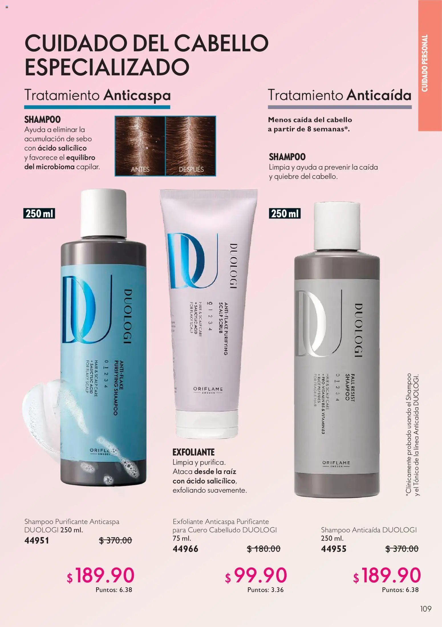 Nuevas ofertas de Oriflame válidas en toda la República Mexicana desde el 03/10/2026. ¡Encuentra las mejores ofertas en Oriflame campaña 14 2026! | Página: 109