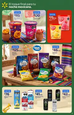 Vista previa de Walmart folleto Celebra el orgullo mexicano con todo lo que nos une, nuevo folleto de la tienda, válido en México a partir del 02/09/2026 | Página: 5 | Productos: Coco, Piña, Helado, Papas