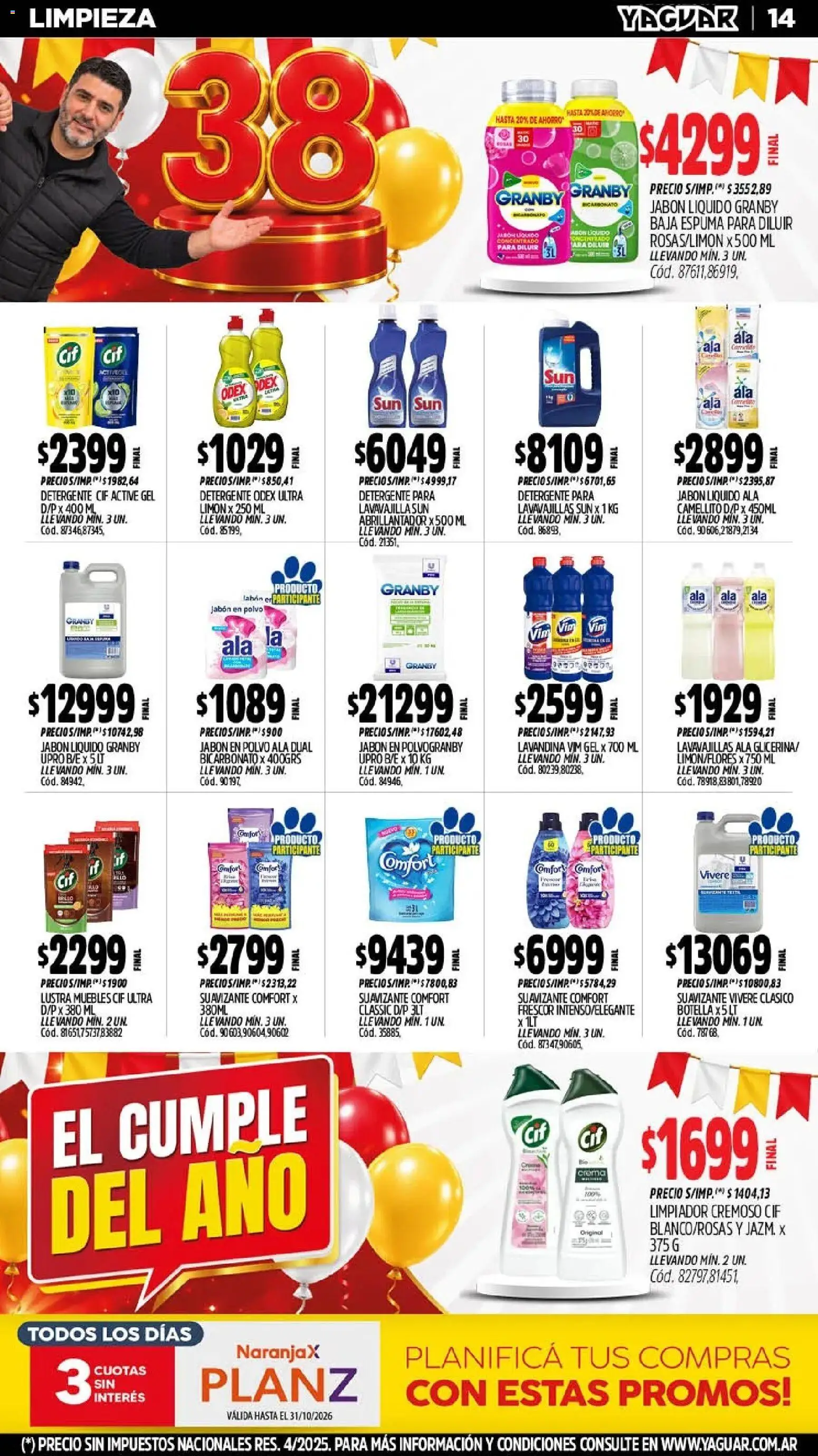 Yaguar - Oferta Semanal San Juan │ válido desde el 19/10/2026 | Página: 16