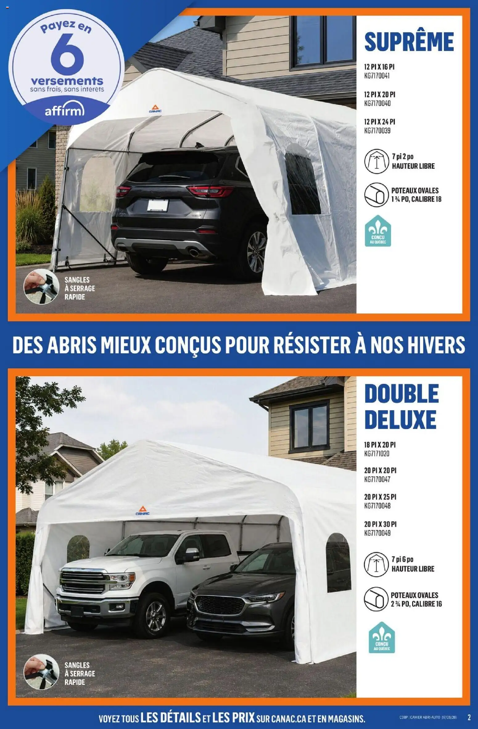 Canac flyer valid from Sep 17, 2026 | Page: 2
